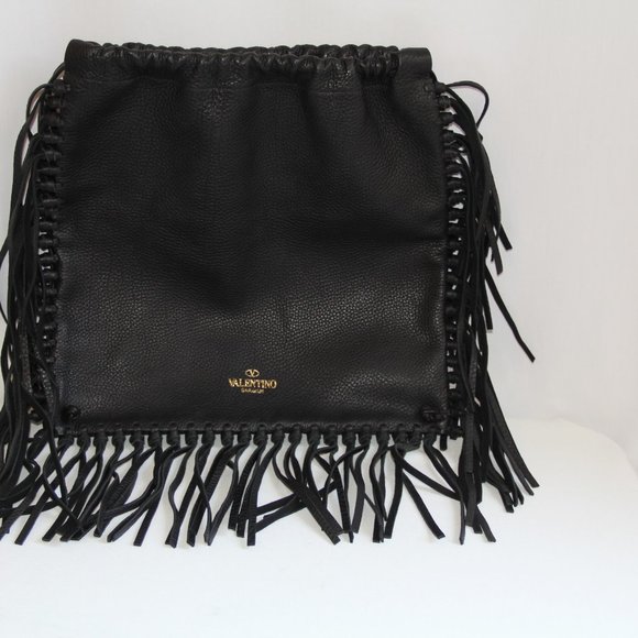 Valentino Garavani C-Rockee Fringed Leather Backpack main image 8